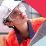 Safety professional captures incident details during an early inspection, supporting an incident-first risk management approach.